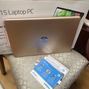 Pink HP Laptop